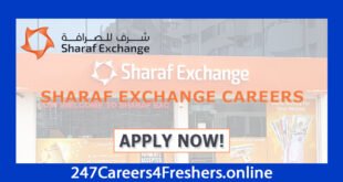 Sharaf Exchange Careers